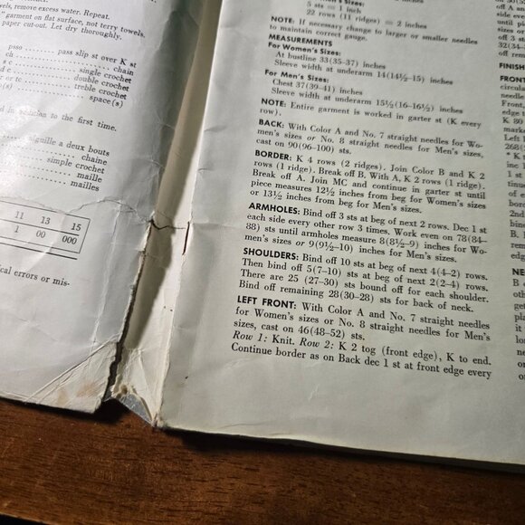 Spinnerin Magazine Volume 166 His and Hers 1963 Knitting patterns Vintage - Picture 6 of 9